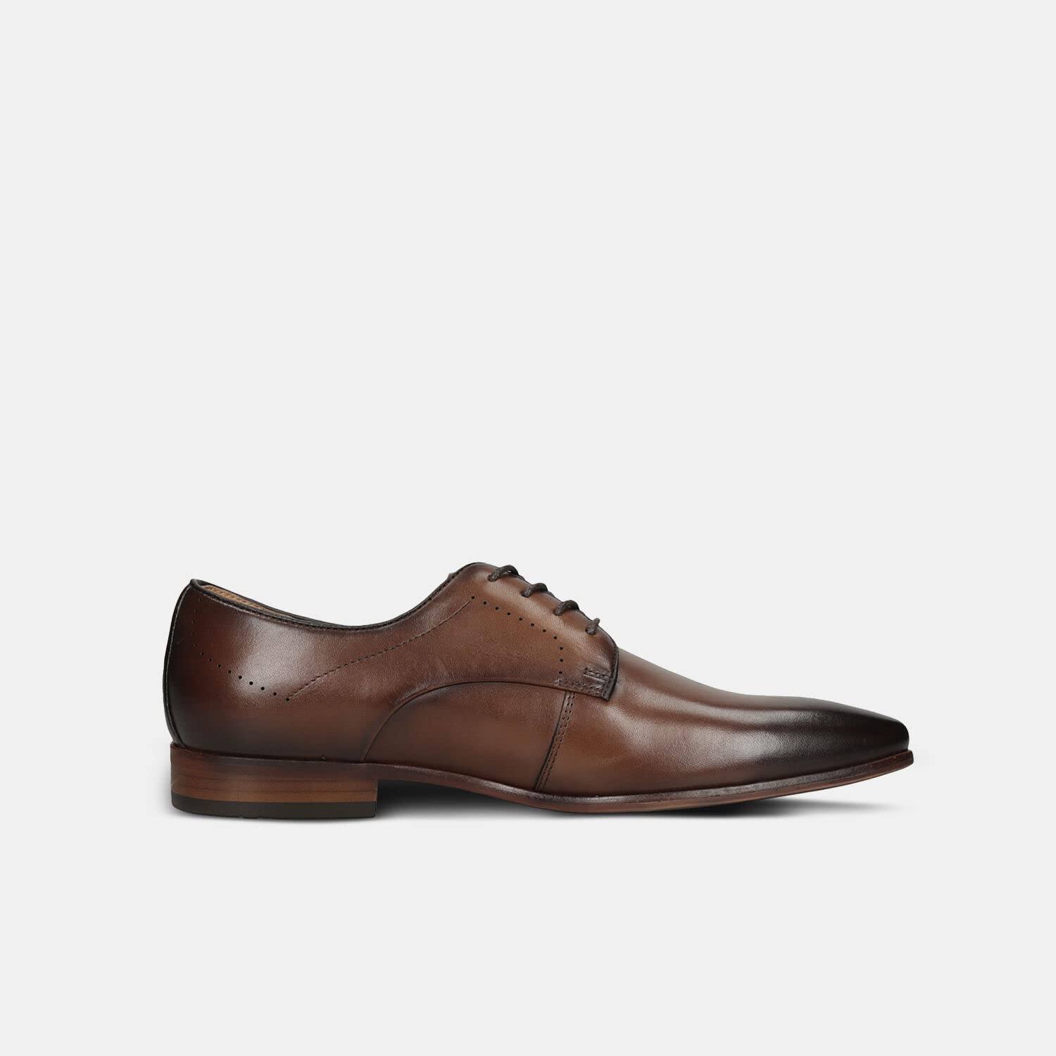Bata Derby cuir chaussures à lacets homme ville