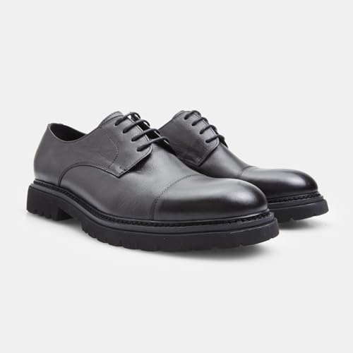 Bata Derby cuir homme chaussure lacets ville
