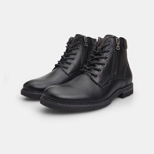 Bata Bottines Homme Cuir Fermeture Éclair Ville