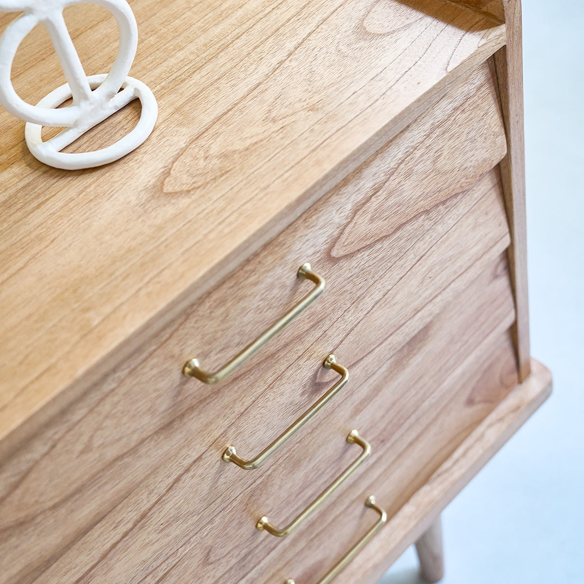 Berah Getah Suzanne commode mindi 175cm 2 portes 4 tiroirs