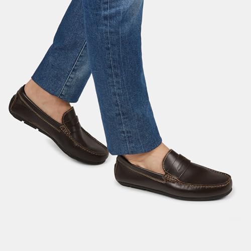 Bata Mocassins Homme en Cuir Chaussures Ville Confort