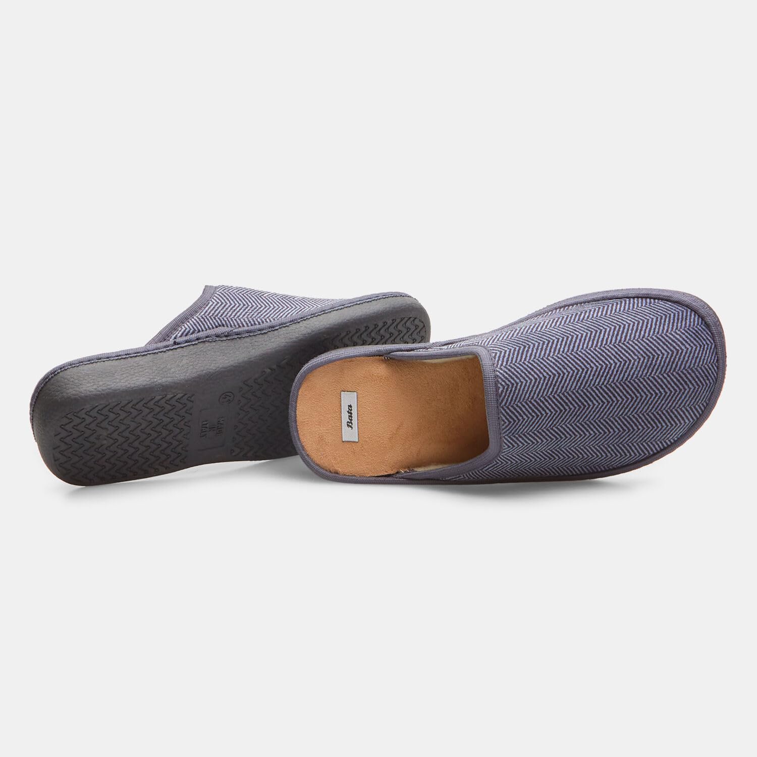 Bata Slip On pantoufles homme hiver confort