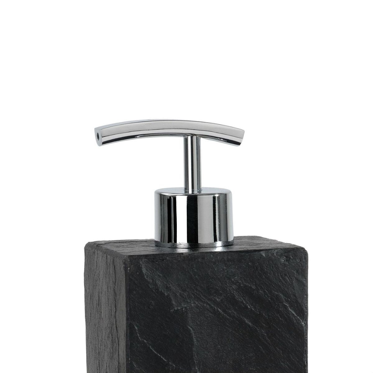 Andrea House distributeur savon ardoise noir salle de bain