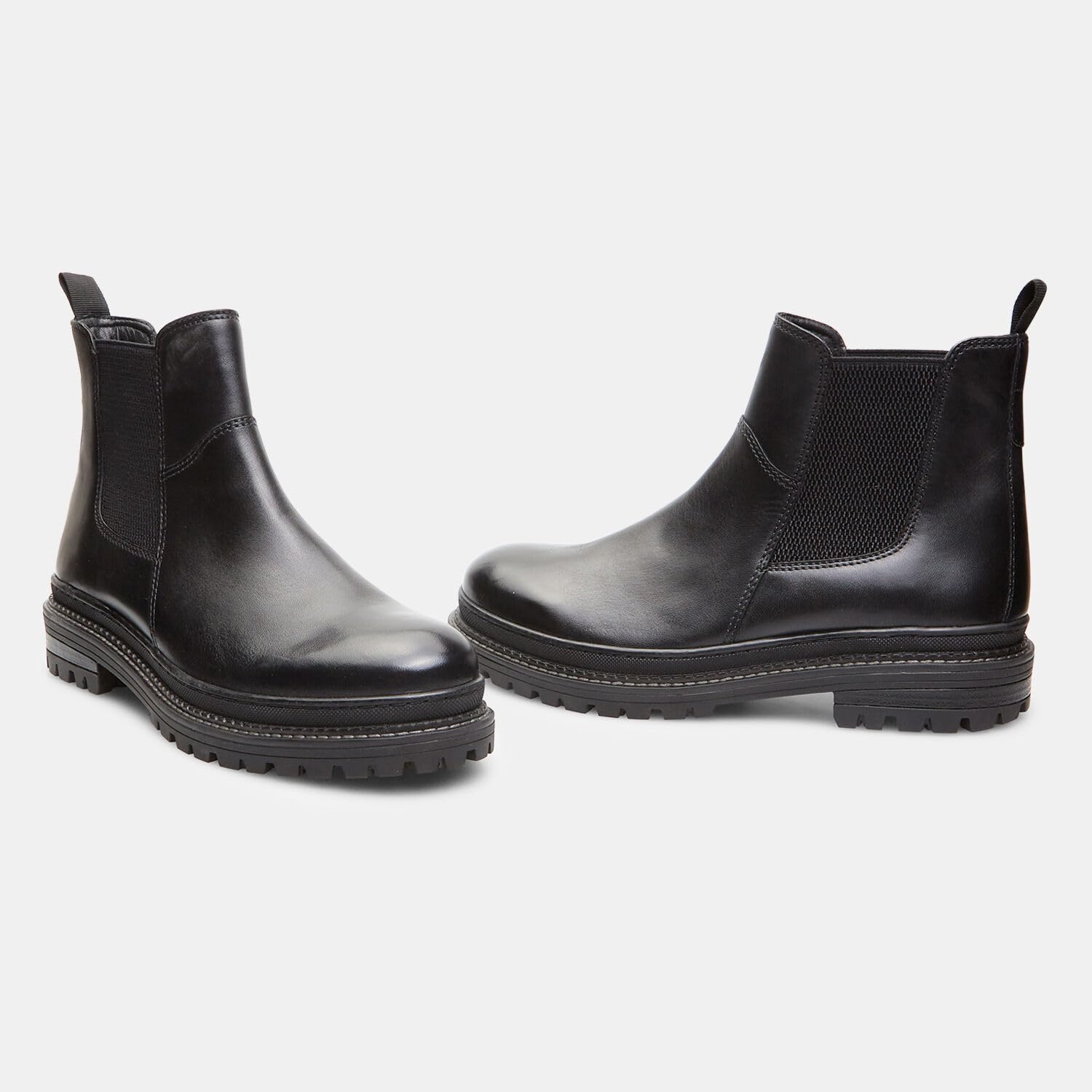 Bata Bottines chelsea homme cuir élastiques