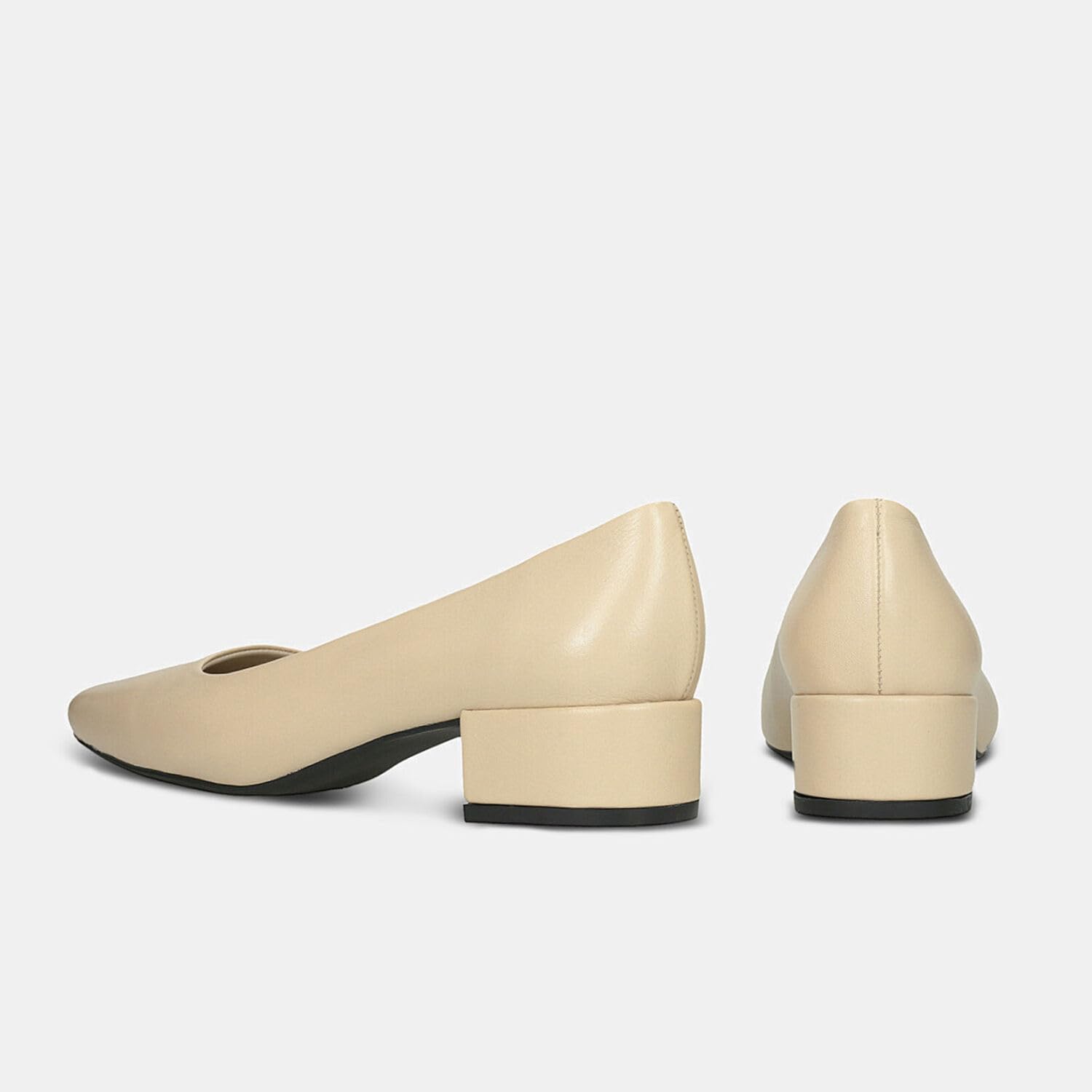 Bata Escarpins cuir femme talon 3,5 cm bureau