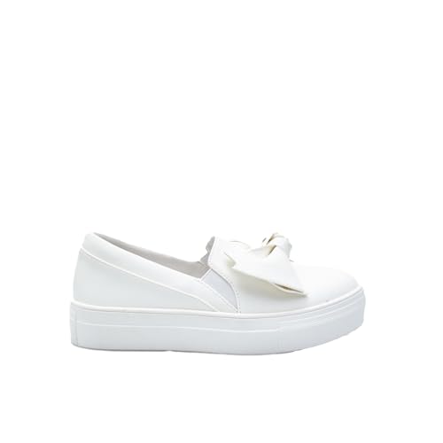 Bata Slip On fille baskets à enfiler 33 EU ficelle