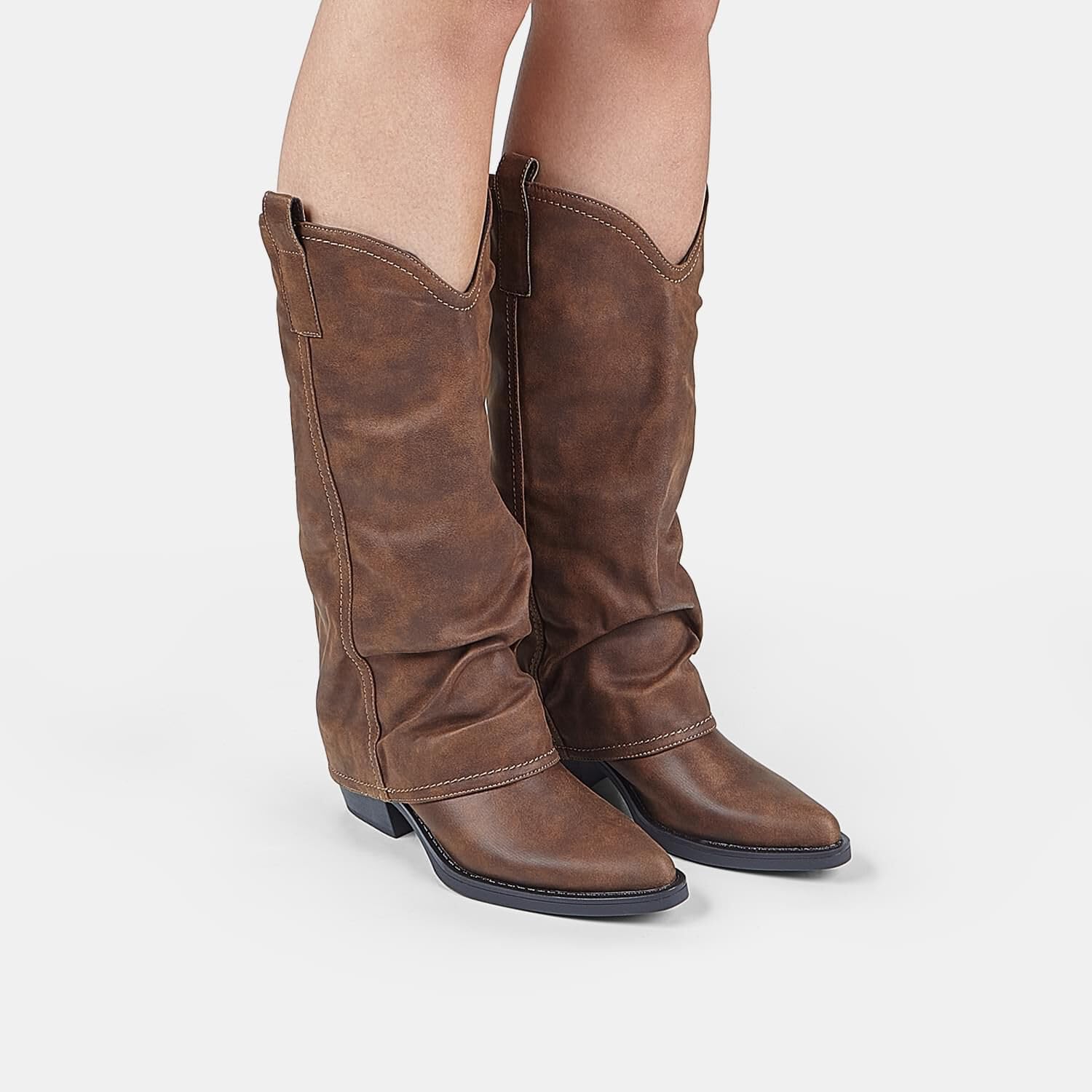 Bata Red Label bottes femme western 36 talon 5,5 cm
