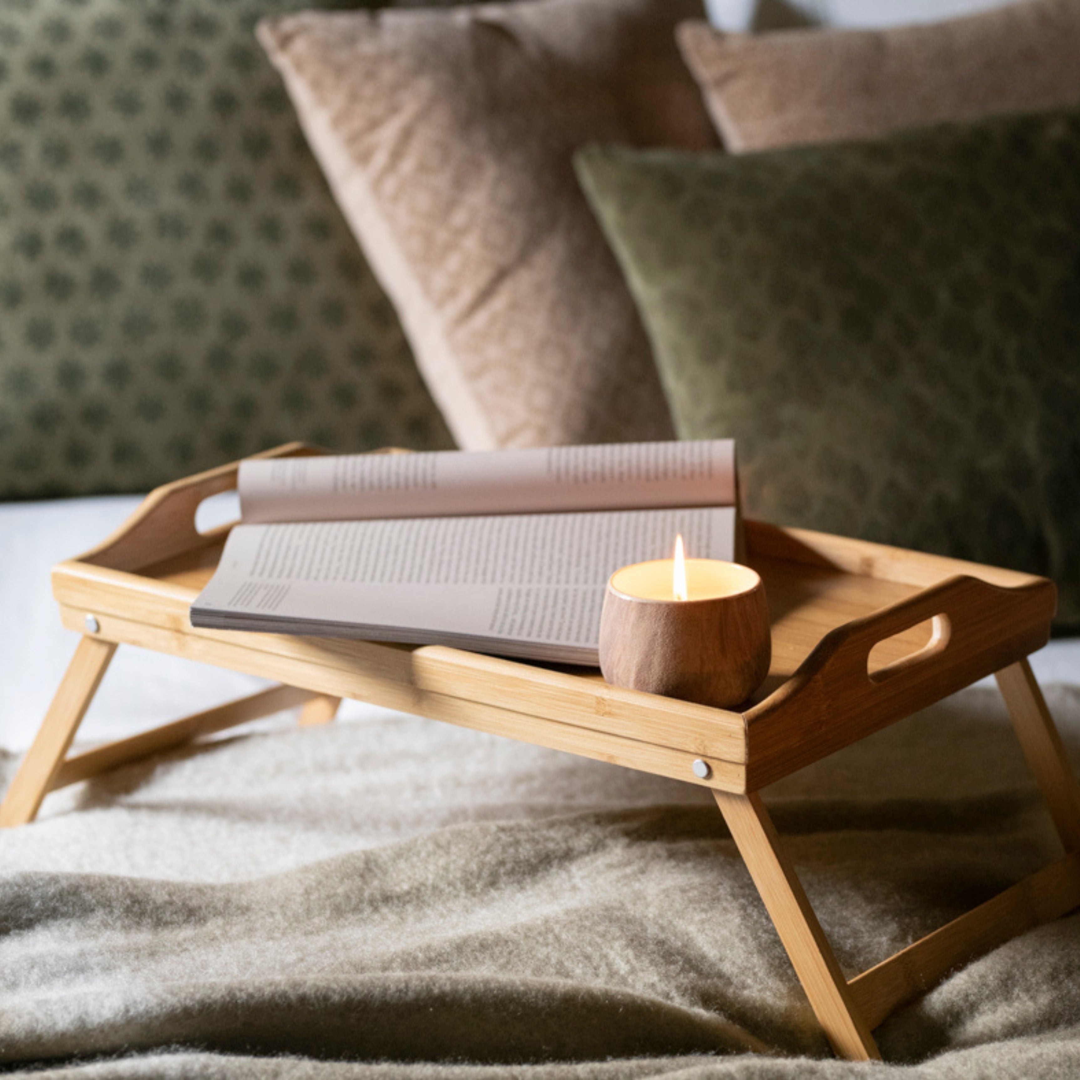 Andrea House plateau pliable bambou
