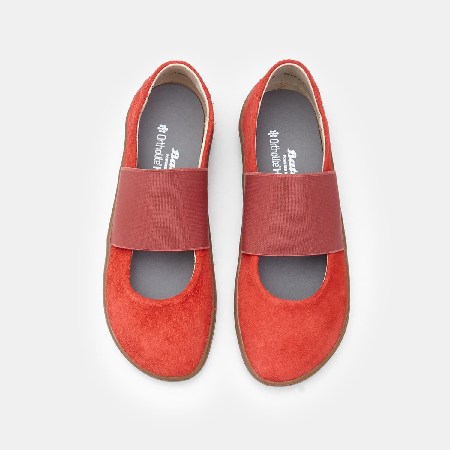 Bata Barefoot ballerines femme daim bande élastique