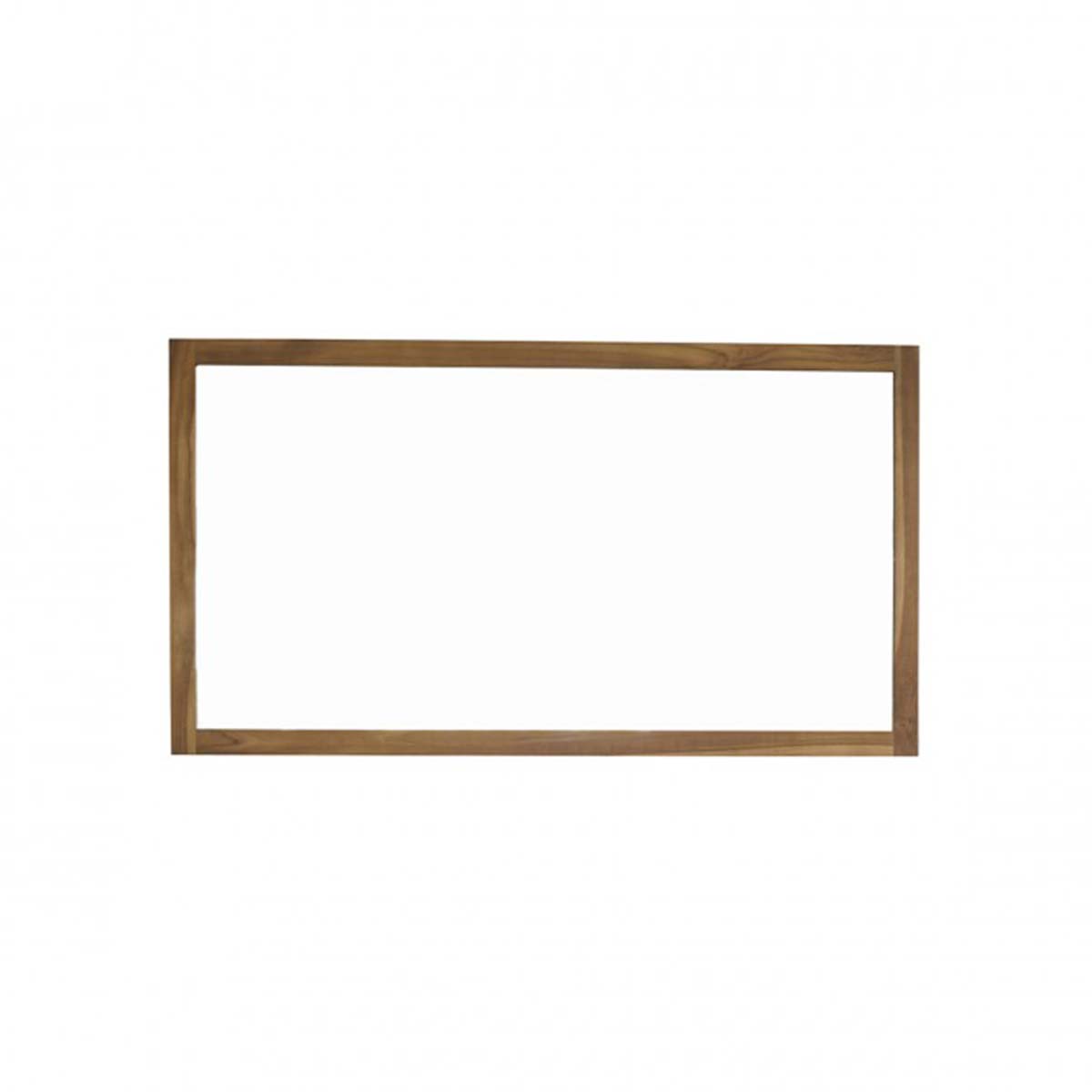 Berah Getah miroir teck rectangulaire 145x80 cm