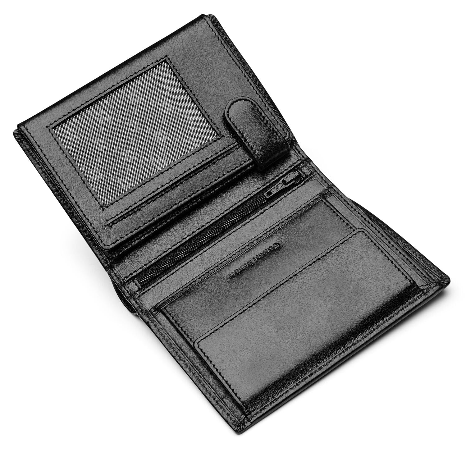 Bata Portefeuilles portefeuille cuir noir compact