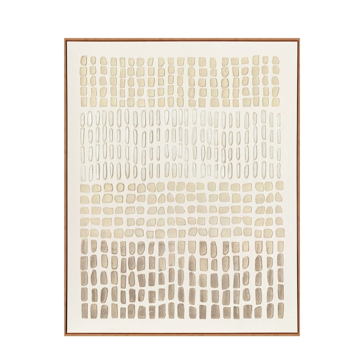 Andrea House Manui Tableau abstrait beige 80x100 cm