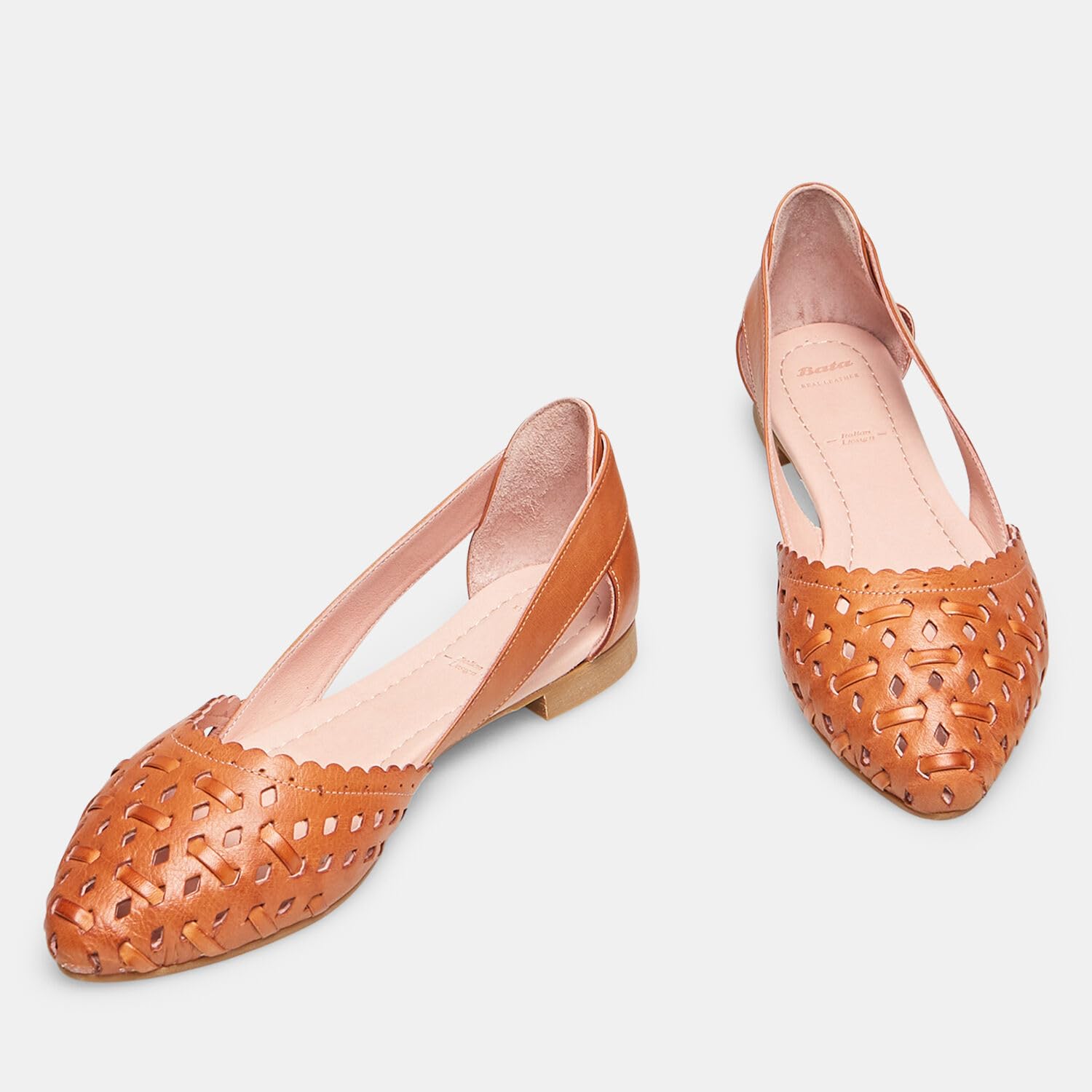 Bata Ballerines ballerines cuir femme plates ville