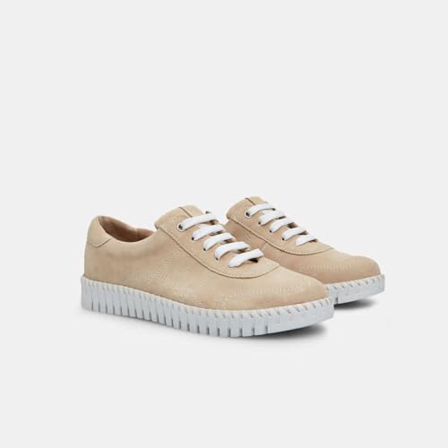 Bata Chaussures à lacets daim femme semelle crantée