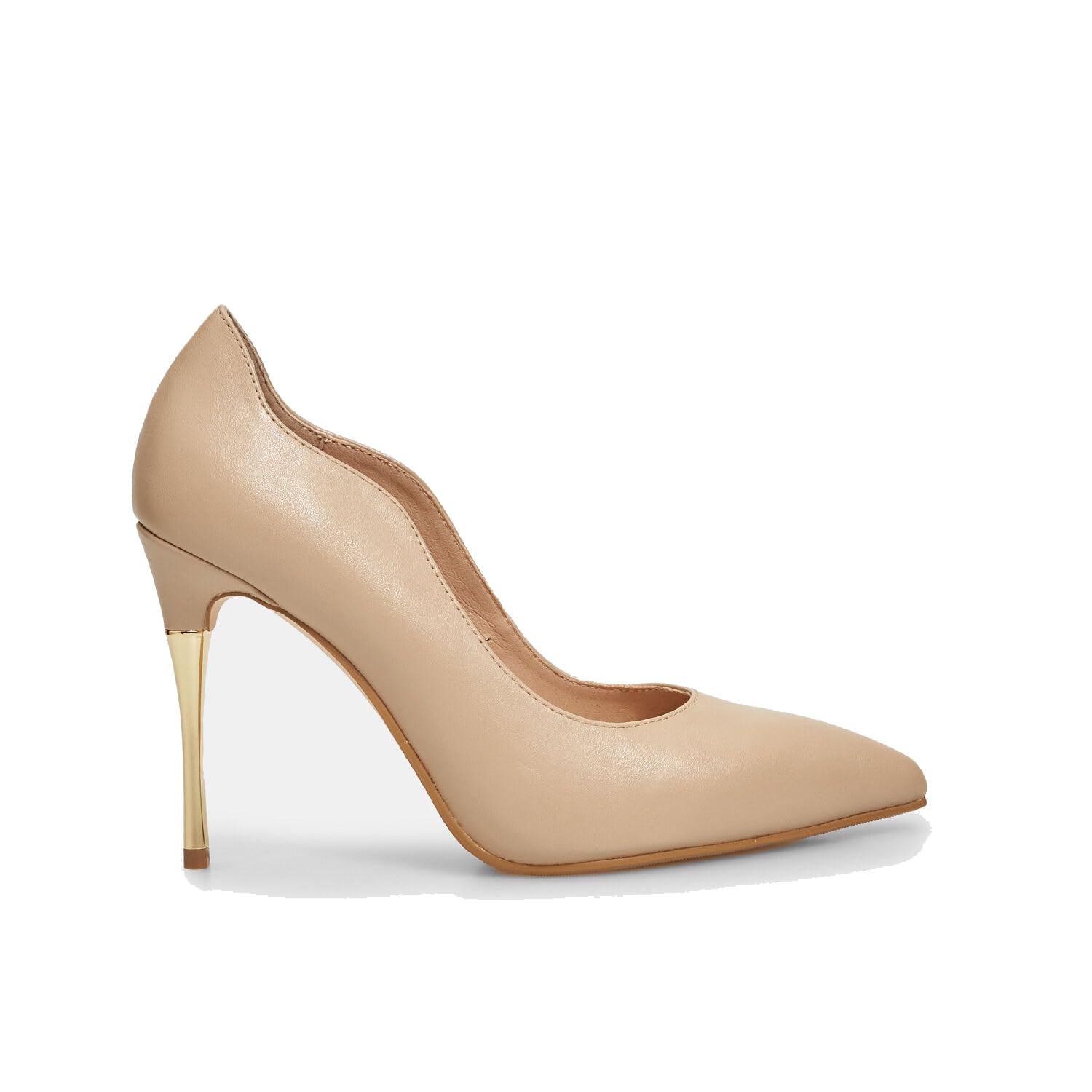 Bata Wave escarpins femme talon aiguille doré