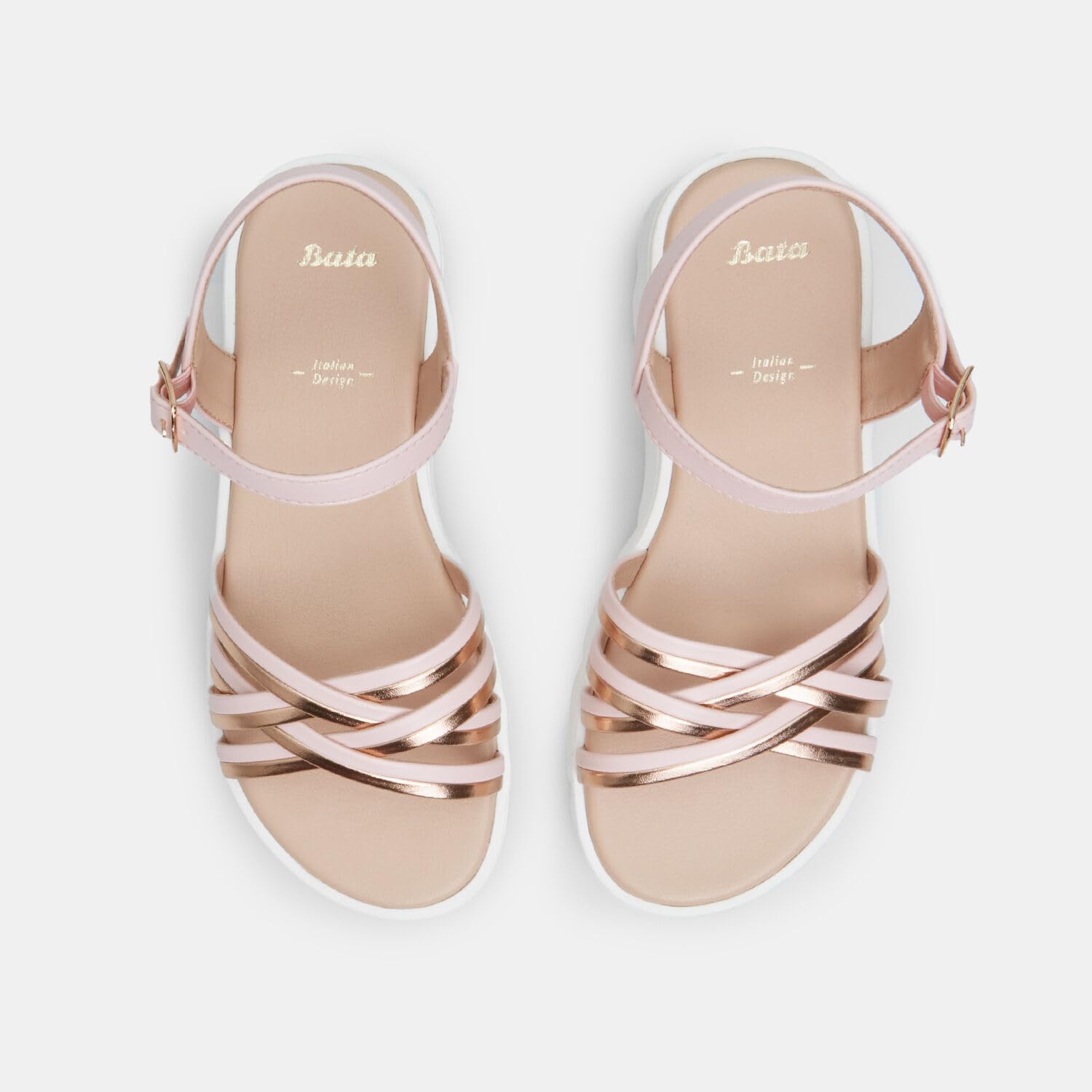 Bata Sandales Lurex Sandales Fille 31 EU Bride