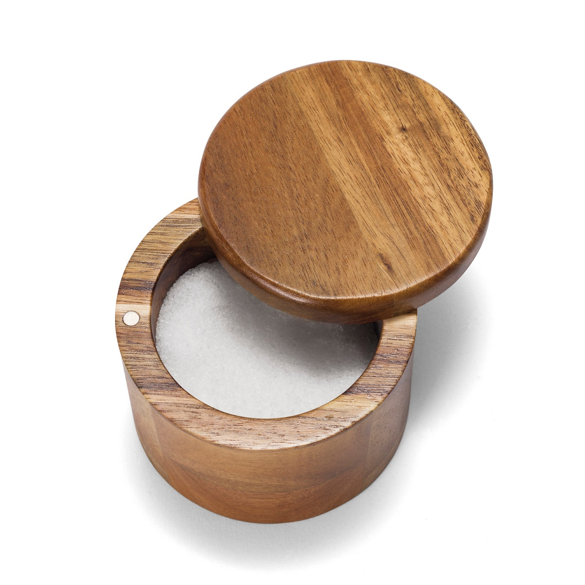 Andrea House salière cuisine bois rustique marron