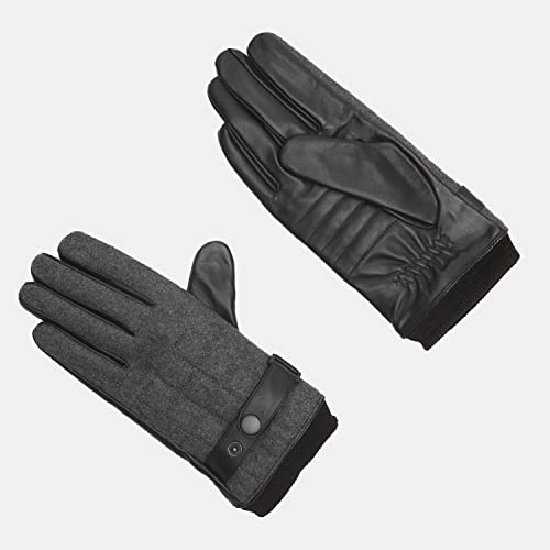 Bata Gants gants homme cuir tissu hiver