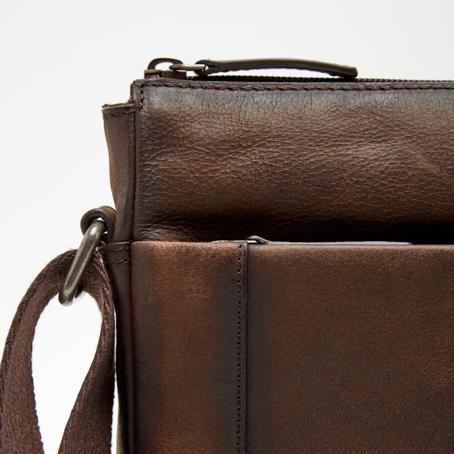 Bata Sacs sac homme cuir véritable marron