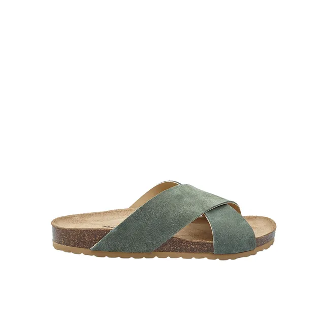 Bata Sandales mules suède homme confortables