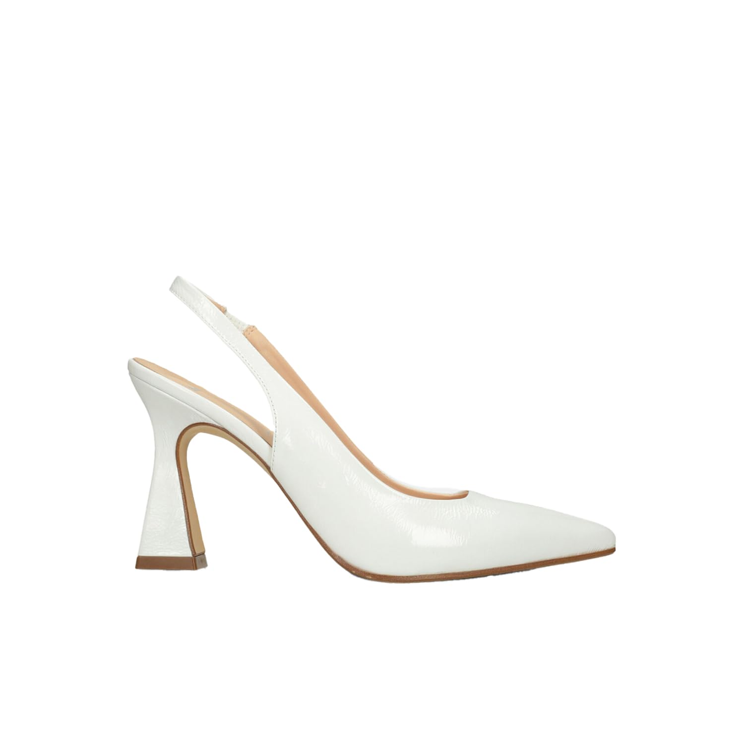 Bata Slingbacks Cuir Escarpins Femme Talon 10 cm