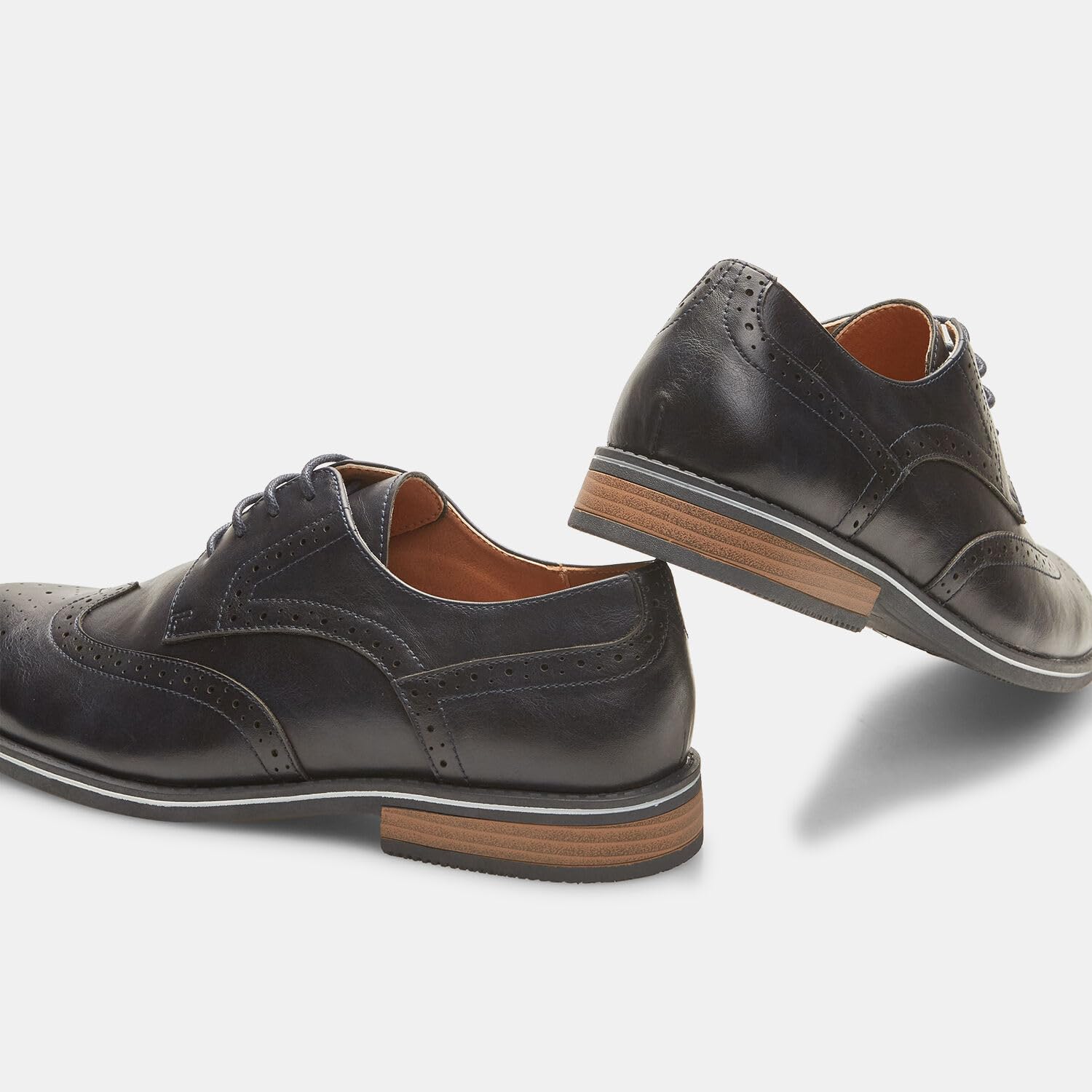 Bata Brogue chaussures à lacets homme cuir ville
