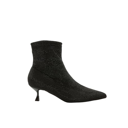 Bata Red Label Botte Femme Talon Barillet Strass