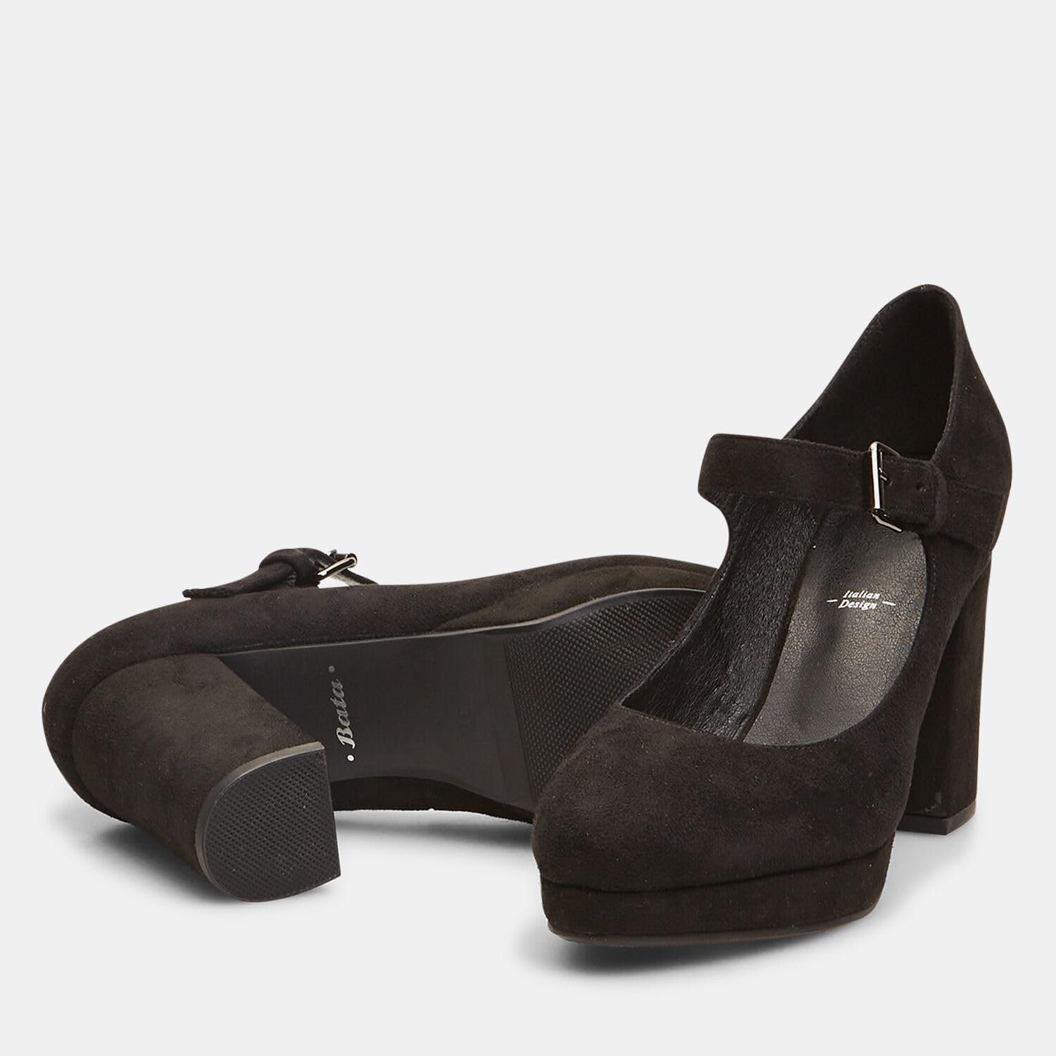 Bata Escarpins large talon plateau - chaussures talons