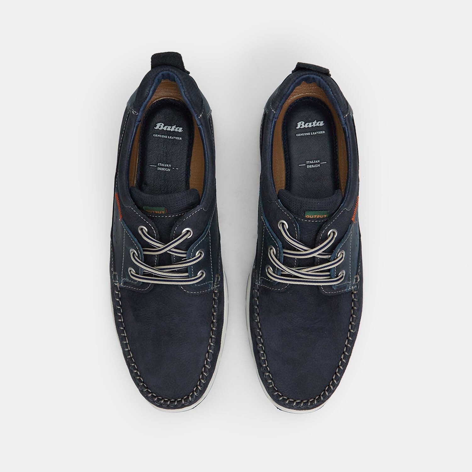 Bata Chaussures à lacets nubuck homme confort