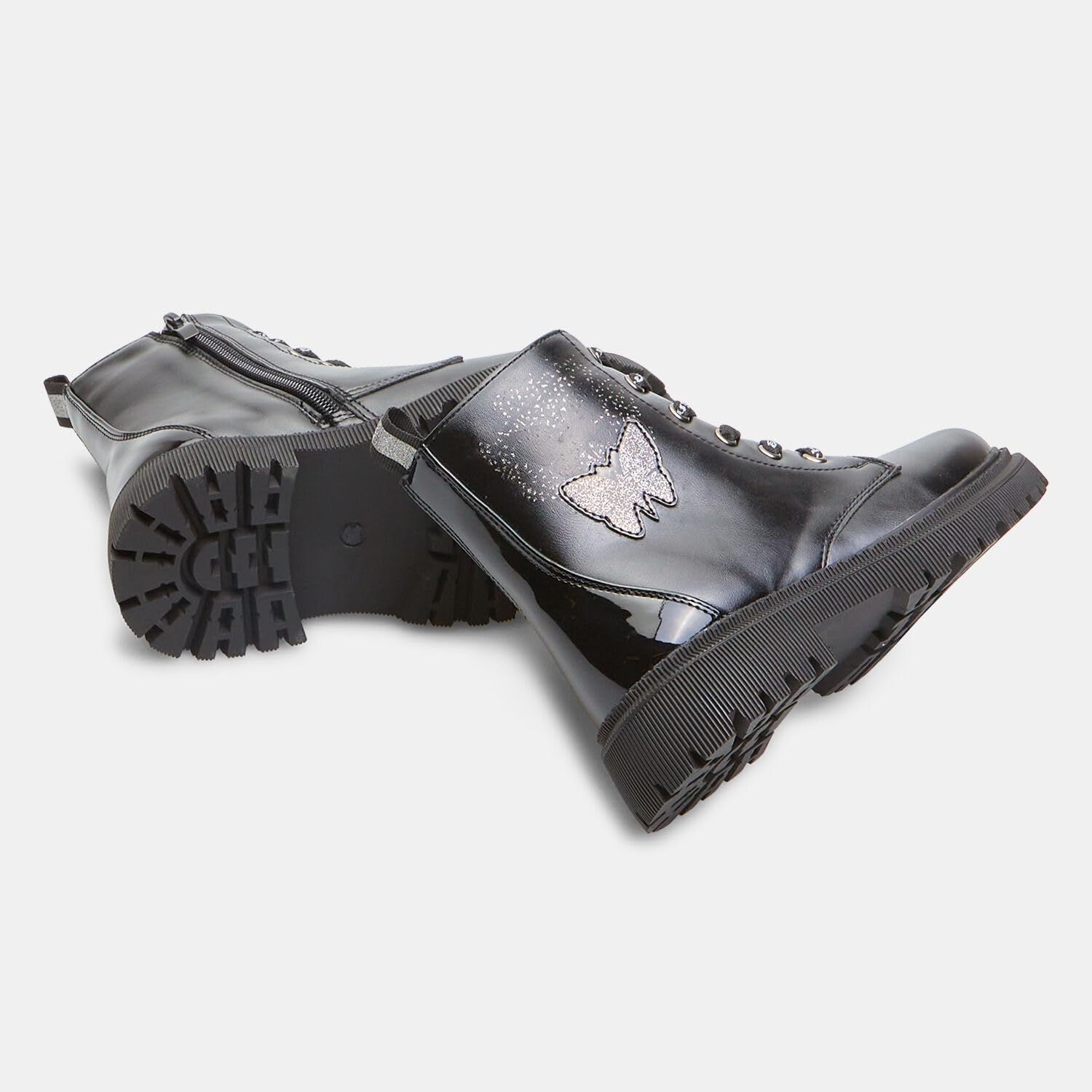 Bata Bottes effet cuir bottes fille confort