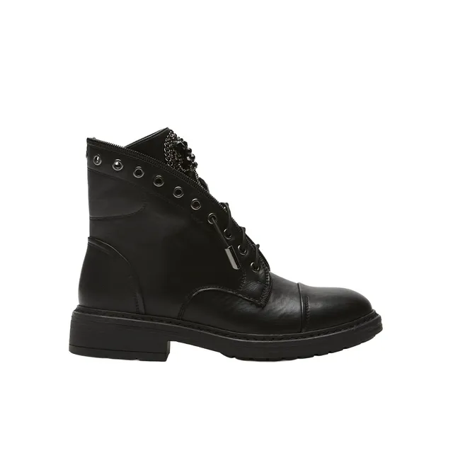 Bata Bottes combat femme clous rangers ville