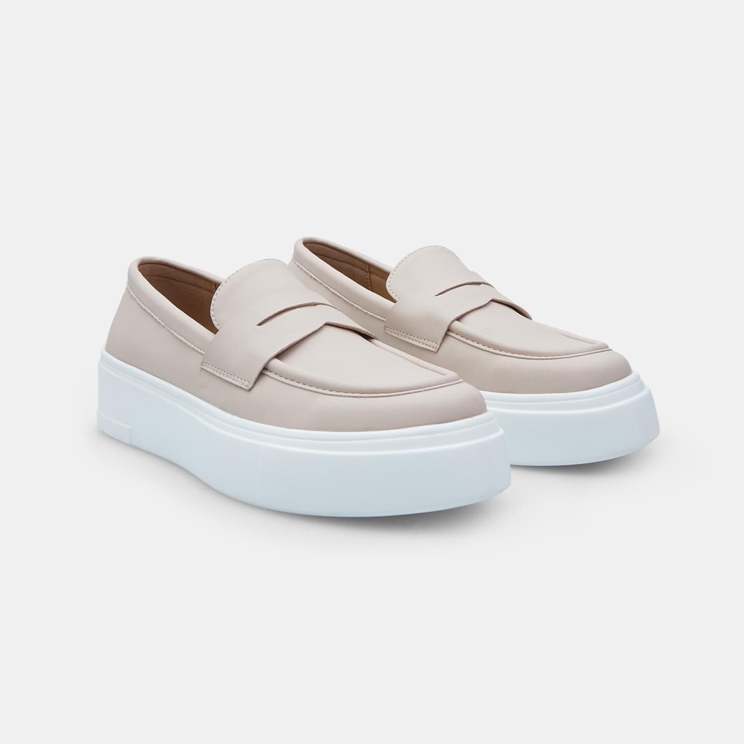 Bata Mocassins femme cuir nude classique 39 EU