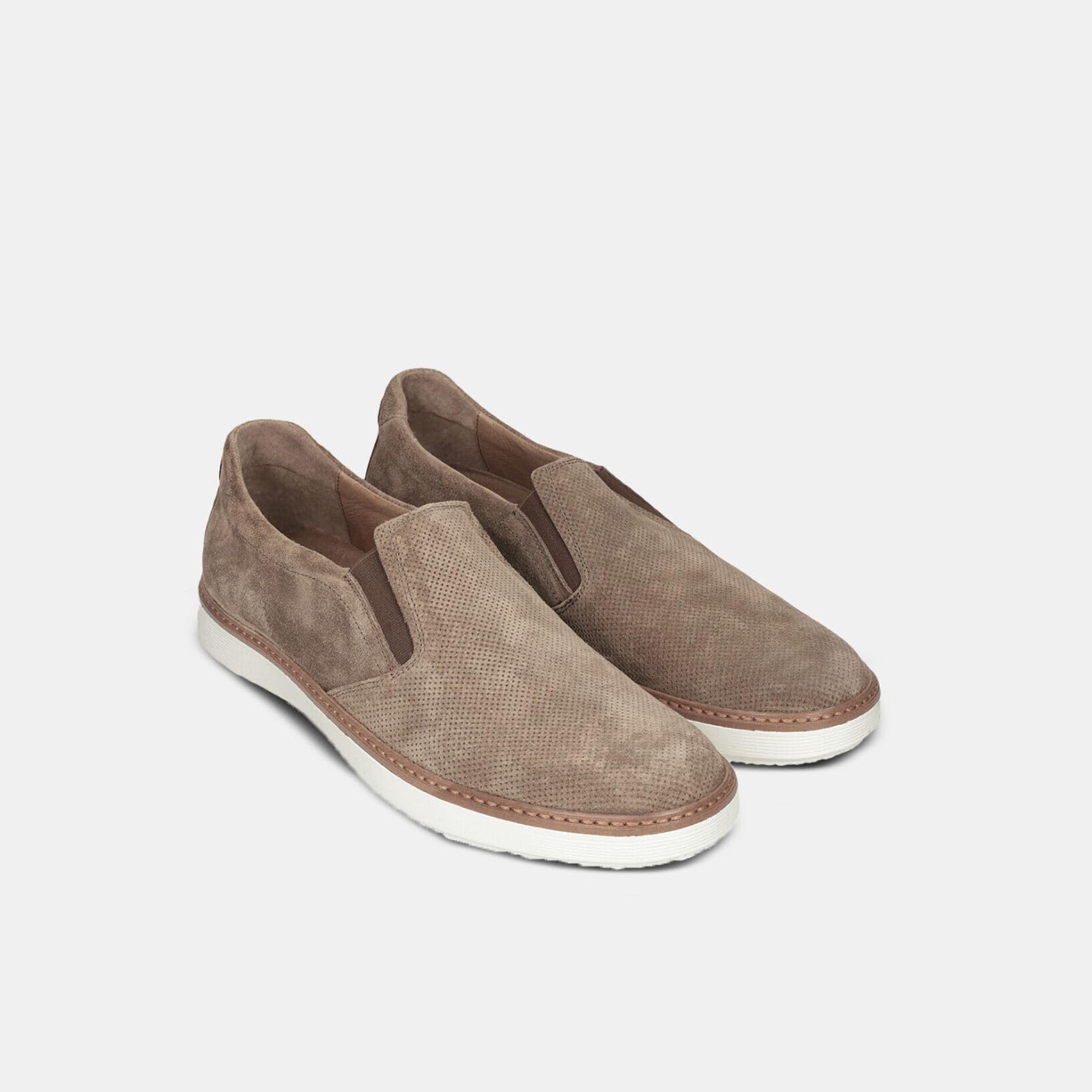 Bata Mocassins daim mocassins homme ville sans lacets
