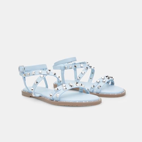 Bata Sandales Femme avec Studs Clous Confort