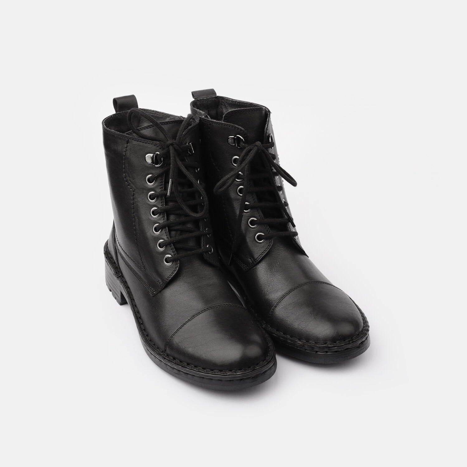 Bata Bottines à lacets femme cuir ville