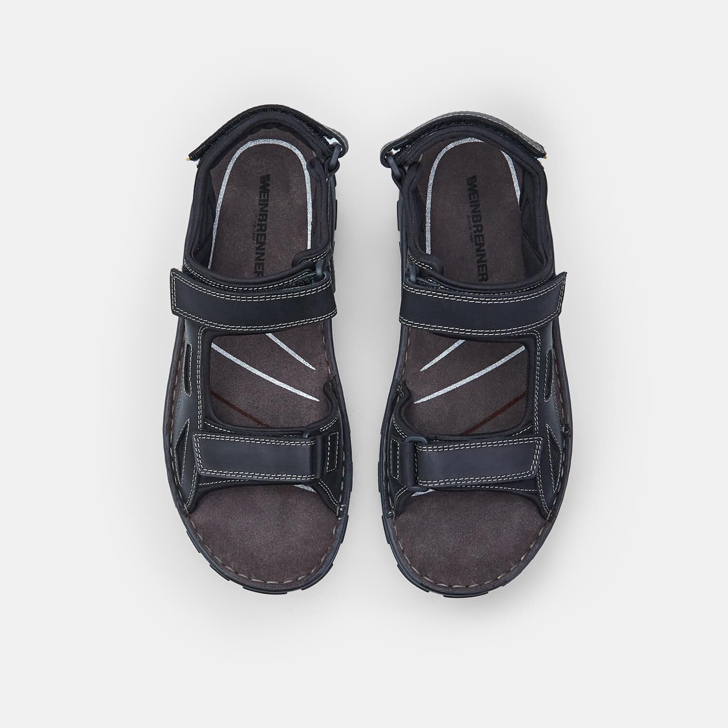 Bata Weinbrenner sandales homme noires 41 EU été