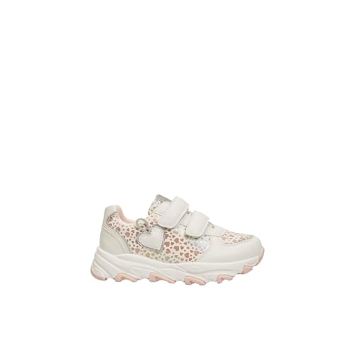 Bata Sneakers fille imprimé cœurs velcro