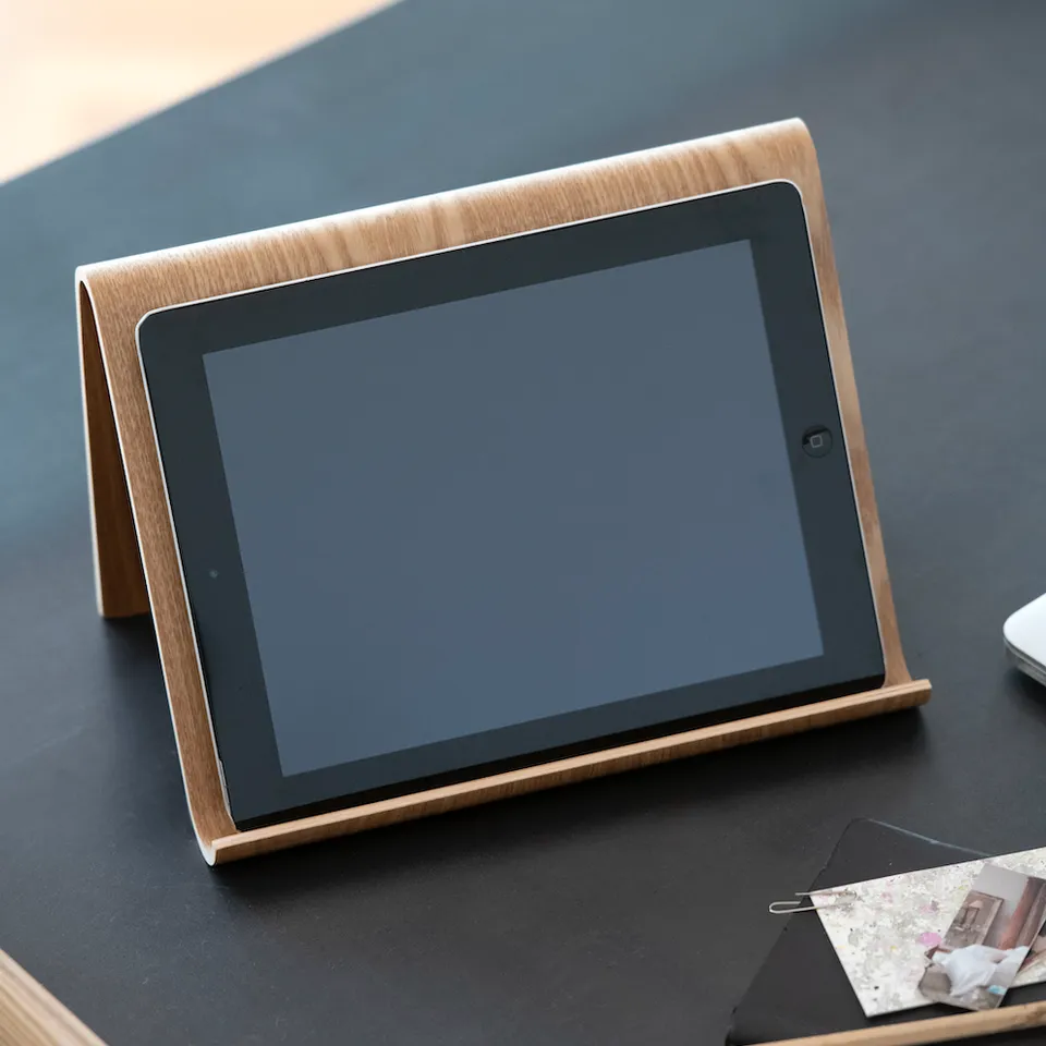 Andrea House Décoration support tablette bois