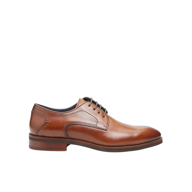 Bata Derby cuir homme lacets bureau