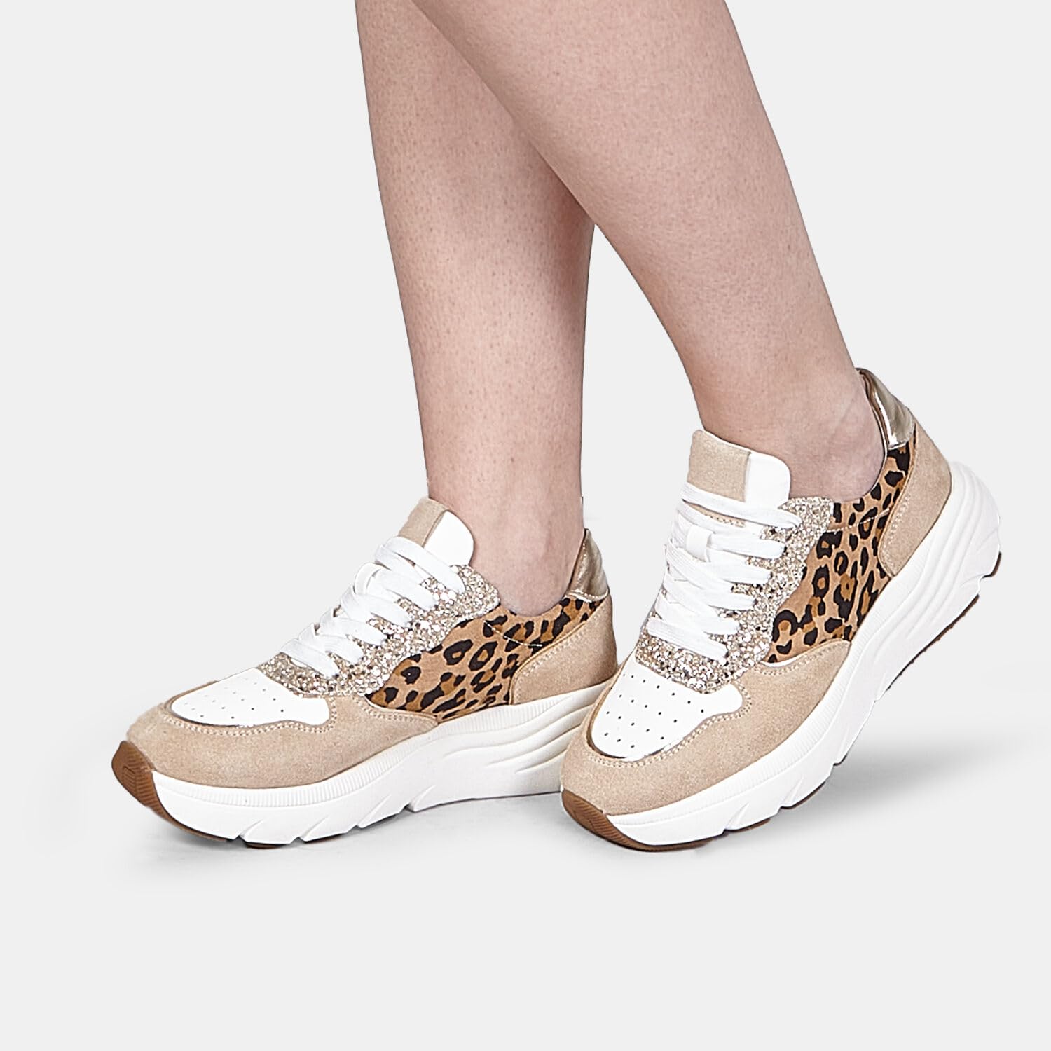 Bata Sneakers baskets femme beige confort ville