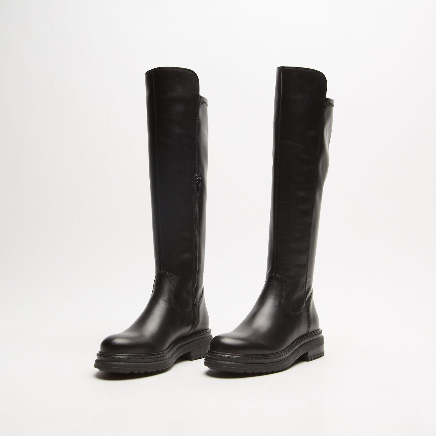 Bata Bottes cuissardes cuir bottes femme confort