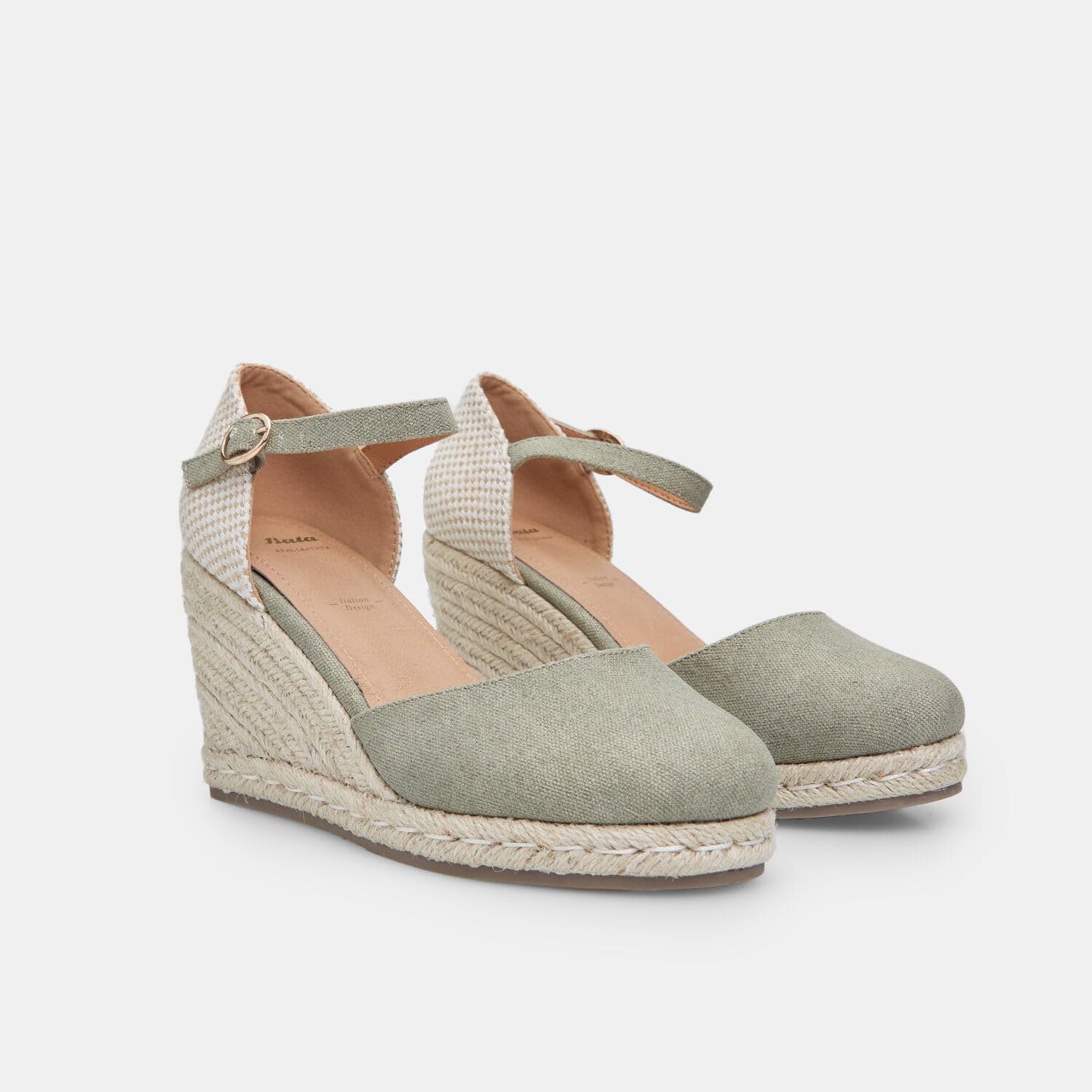 Bata Espadrilles Femme Compensees 8 cm Confortables