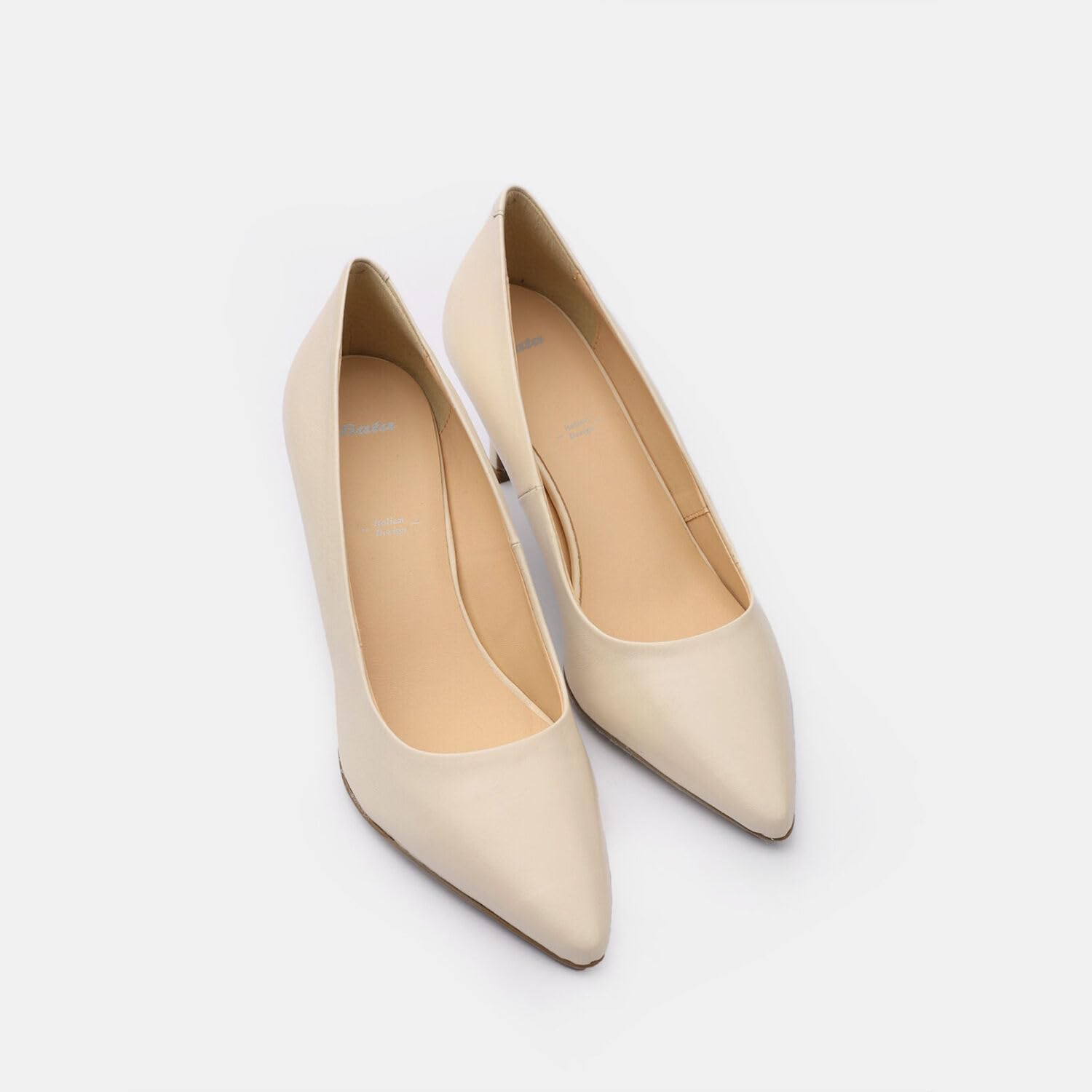 Bata escarpins cuir femme talon 7,5 cm