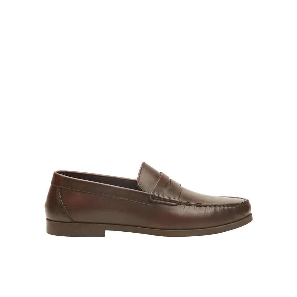 Bata Mocassins Homme en Cuir Chaussures Ville Confort