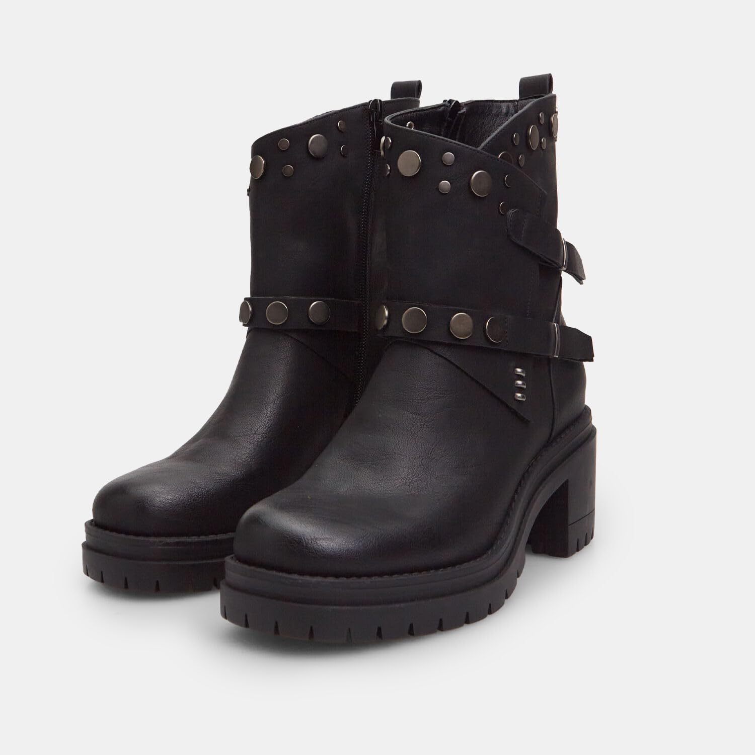 Bata Bottines Motardes Femme à Talons