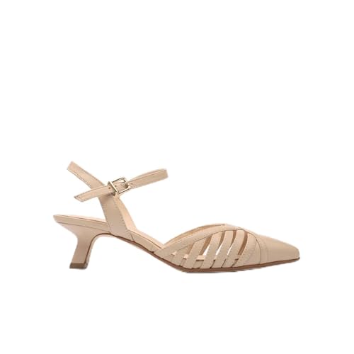 Bata Slingback femme talon 6 cm chaussures talons