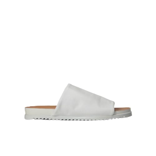 Bata Mules cuir femme sandales plates confort