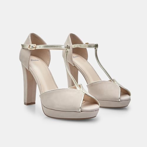 Bata Sandales ouvertes femme sandales plates confort quotidien