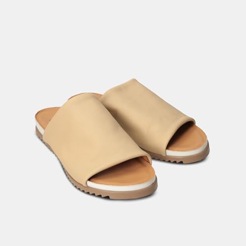 Bata Mules femme cuir sandales confort