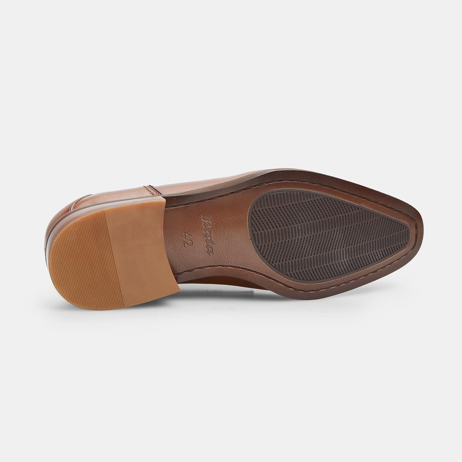 Bata Derby cuir homme lacets bureau